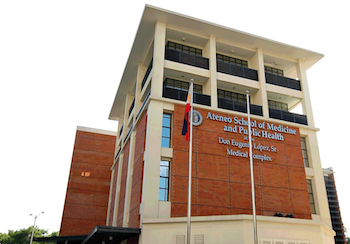 The library at the Courtesy: Ateneo School of Medicine and Public Health, one of the main collaborators on the Breathe Metro Manila project.